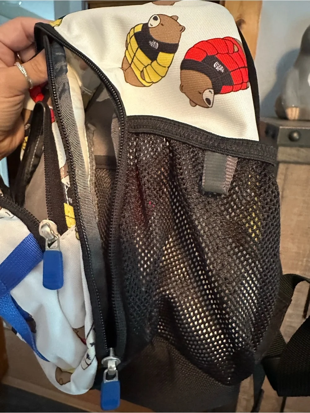 The North Face playful bear